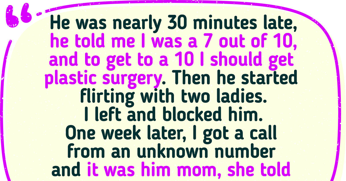 12 Individuals Recount Nightmarish Dates That Are Now Etched Into Their Memory 12 Individuals Recount Nightmarish Dates That Are Now Etched Into Their Memory