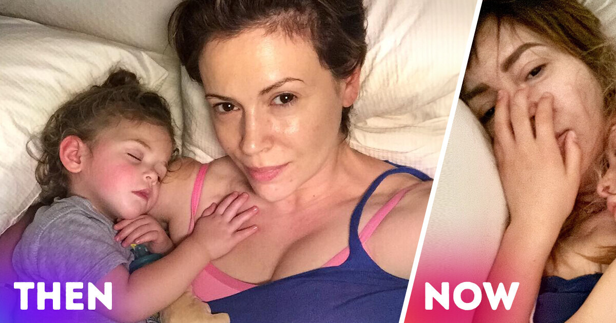 «She’s Too Big,» Alyssa Milano Sparks Controversy by Sharing Co-Sleeping Photo With 9-Year-Old Daughter «She’s Too Big,» Alyssa Milano Sparks Controversy by Sharing Co-Sleeping Photo With 9-Year-Old Daughter