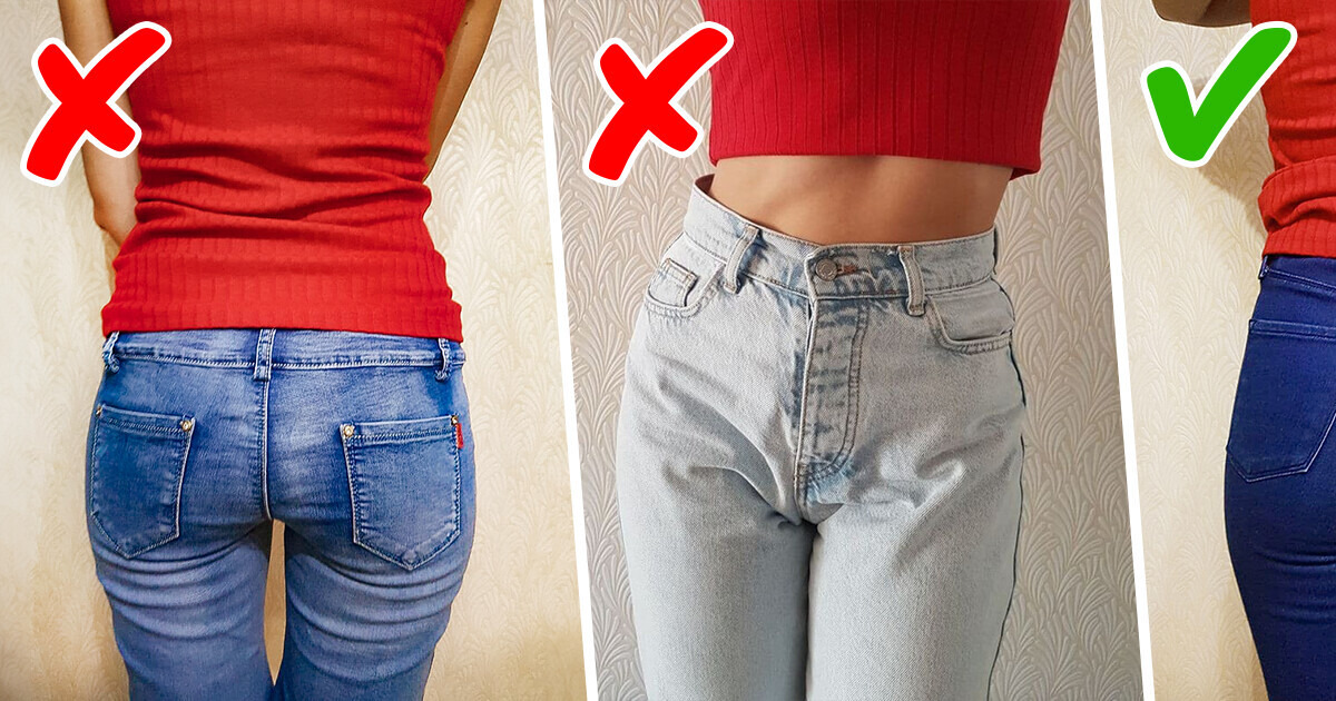 15 Mistakes When Choosing Jeans That Can Ruin the Figure 15 Mistakes When Choosing Jeans That Can Ruin the Figure