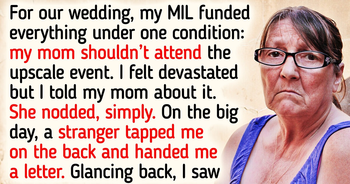 I Asked My Mom Not to Attend My Wedding to Please My MIL I Asked My Mom Not to Attend My Wedding to Please My MIL