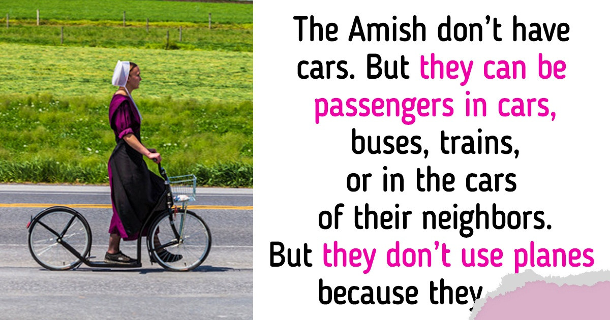 15+ Facts About the Amish That Will Surprise and Maybe Confuse You