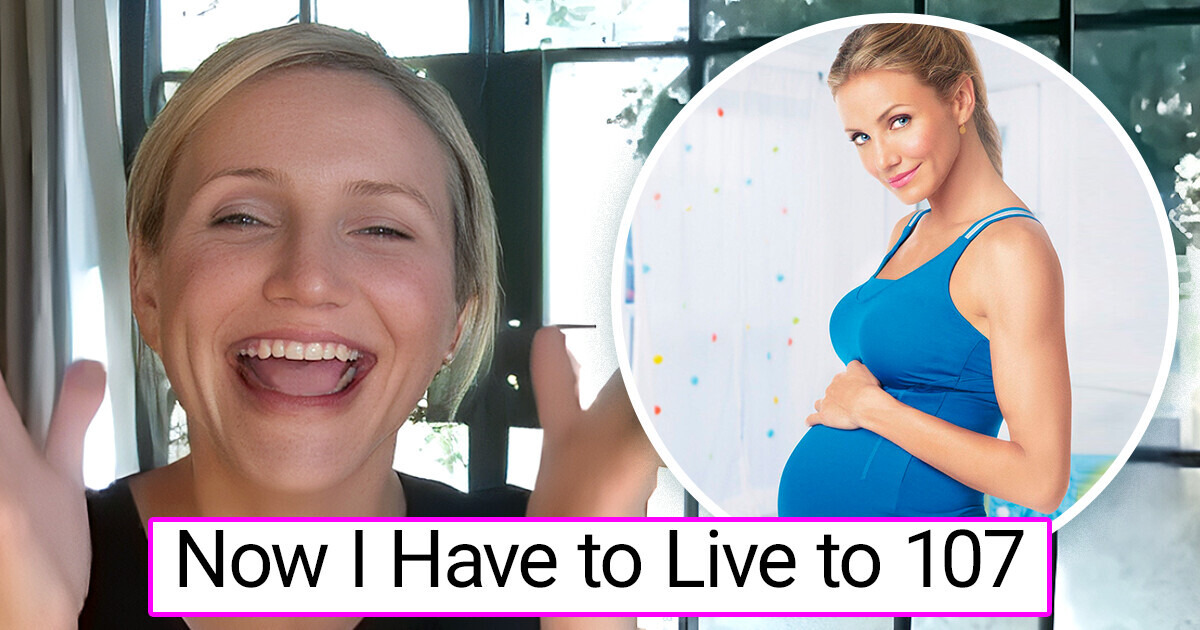 Cameron Diaz shared why it turned out to be the right decision for her not to give birth before the age of 47