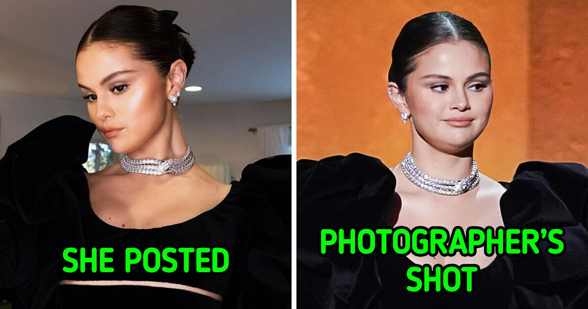 We Compared Photos Stars Posted on Social Media With Those Taken by Pros on the Same Day to See What Changed We Compared Photos Stars Posted on Social Media With Those Taken by Pros on the Same Day to See What Changed