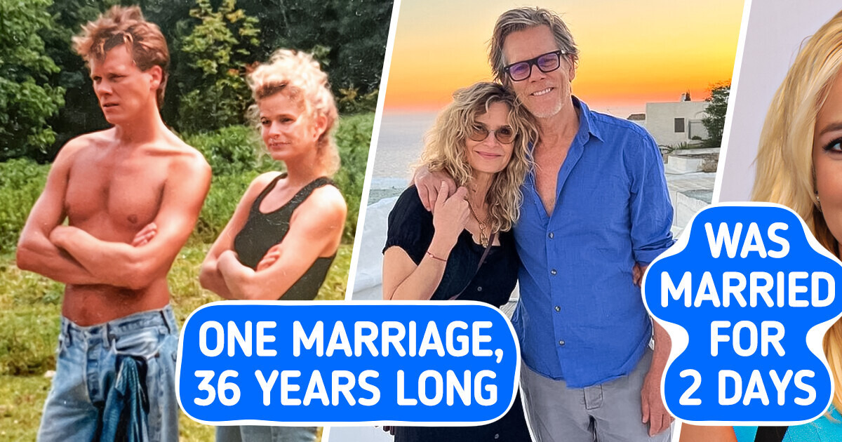 Celebrities Marriages: Once and For All Vs. Those Who Changed Spouses Not Even Twice