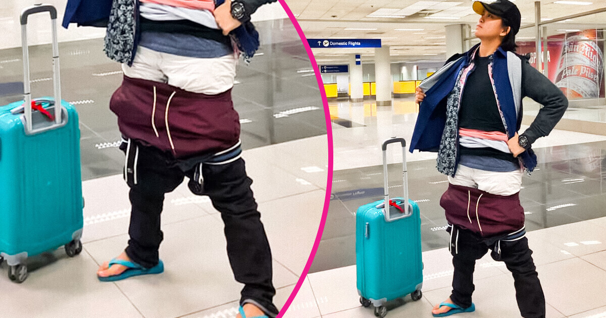 Passenger Avoids Excess Baggage Fee by Wearing All Her Clothing on Flight