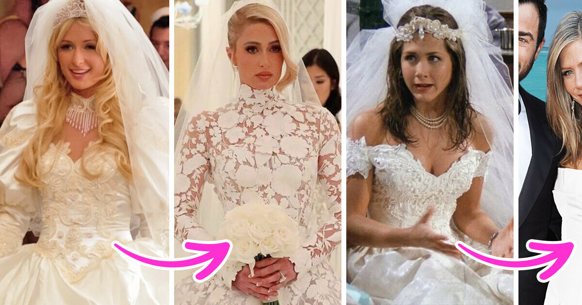 What Actresses Who Portrayed Brides on Screen Wore on Their Real Wedding Days What Actresses Who Portrayed Brides on Screen Wore on Their Real Wedding Days