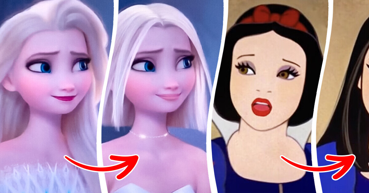 Artist Reimagines Disney Characters with Contemporary Beauty Trends Artist Reimagines Disney Characters with Contemporary Beauty Trends