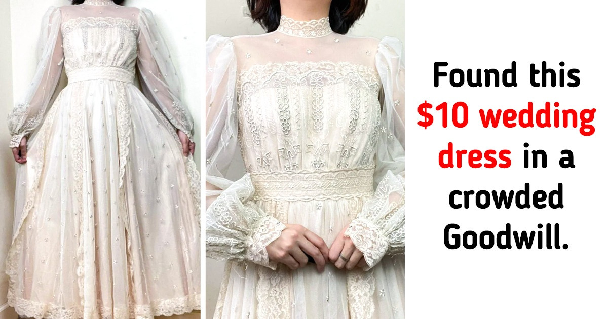 15 Brides Who Found Their Dream Wedding Dress at Thrift Stores