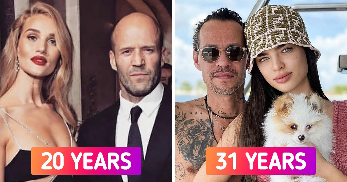 16 Celebrity Couples Who Proved Love Can Bloom Despite a Huge Age Gap