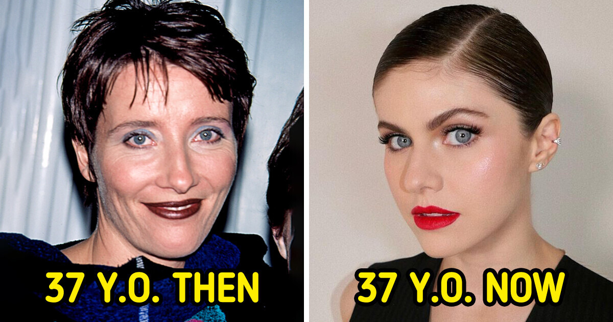 15 Striking Examples of How Old and New Generation Stars Look at the Same Age 15 Striking Examples of How Old and New Generation Stars Look at the Same Age