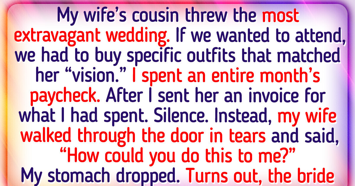 I Wanted Wedding Costs Back, That Was Not Even Mine, And Now I’m the Villain I Wanted Wedding Costs Back, That Was Not Even Mine, And Now I’m the Villain