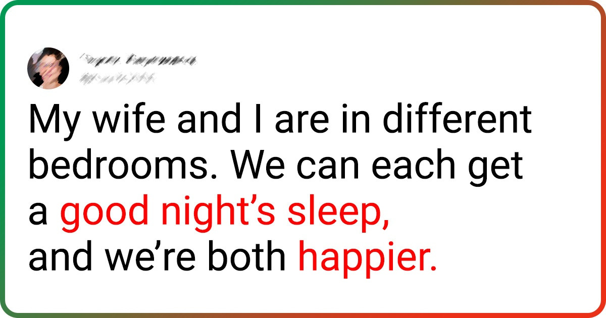 18 Married Couples Honestly Share Why They Choose to Sleep Separately