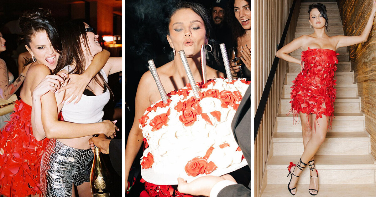 Selena Gomez Celebrates Her 31st Birthday With A-List Friends, and a “Barbie” Screening