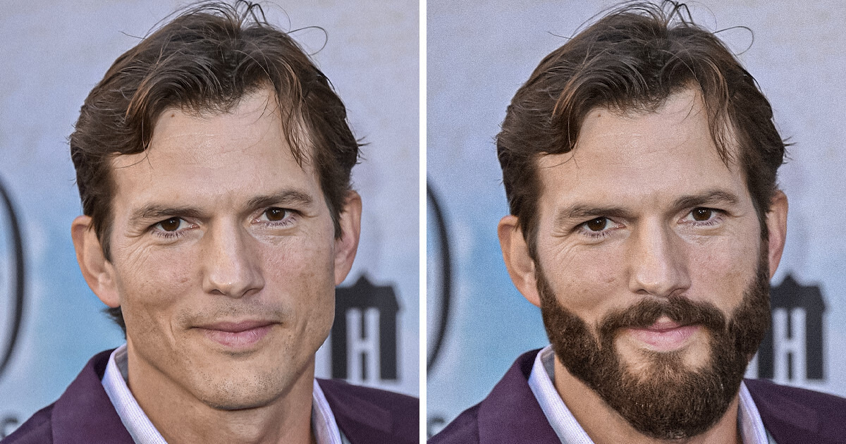 We Imagined What 10+ Male Stars That Usually Rock a Clean-Shaven Face Would Look Like With a Full Beard