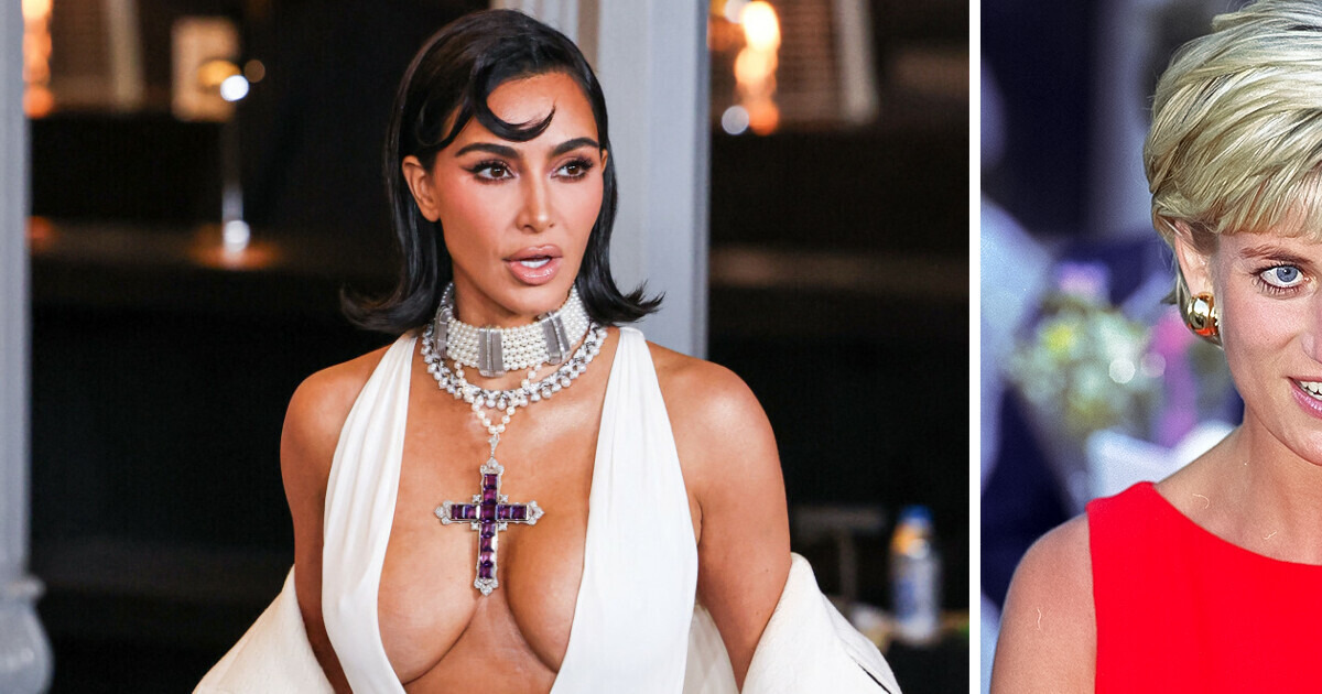 Kim Kardashian Sparks Controversy by Wearing Princess Diana’s Iconic Necklace — People Call It “Vulgar” Kim Kardashian Sparks Controversy by Wearing Princess Diana’s Iconic Necklace — People Call It “Vulgar”
