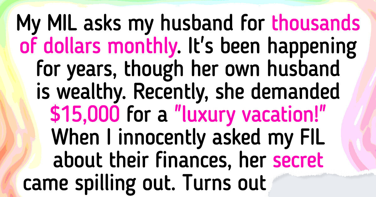 I Stopped My Husband from Giving Money to His Mother