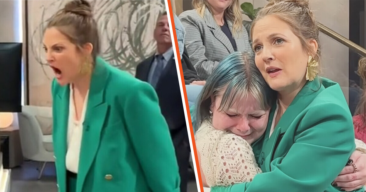 Drew Barrymore Stops Her Show to Comfort Crying Fan, and the Reason Moved the Audience Drew Barrymore Stops Her Show to Comfort Crying Fan, and the Reason Moved the Audience