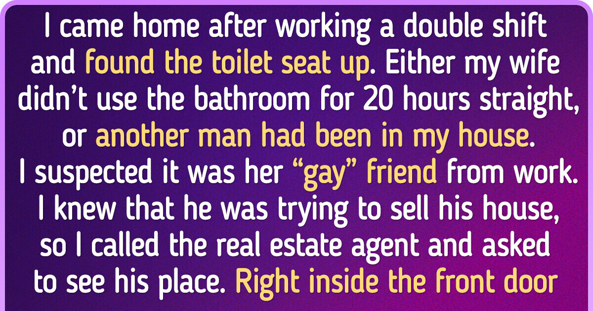 14 People Who Caught Their Partners Cheating in Truly Surprising Ways 14 People Who Caught Their Partners Cheating in Truly Surprising Ways