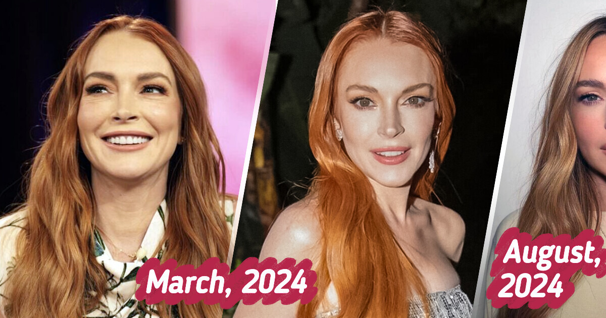 “Completely Different Person,” Lindsay Lohan’s Latest Pics Made People Notice Her New Features “Completely Different Person,” Lindsay Lohan’s Latest Pics Made People Notice Her New Features