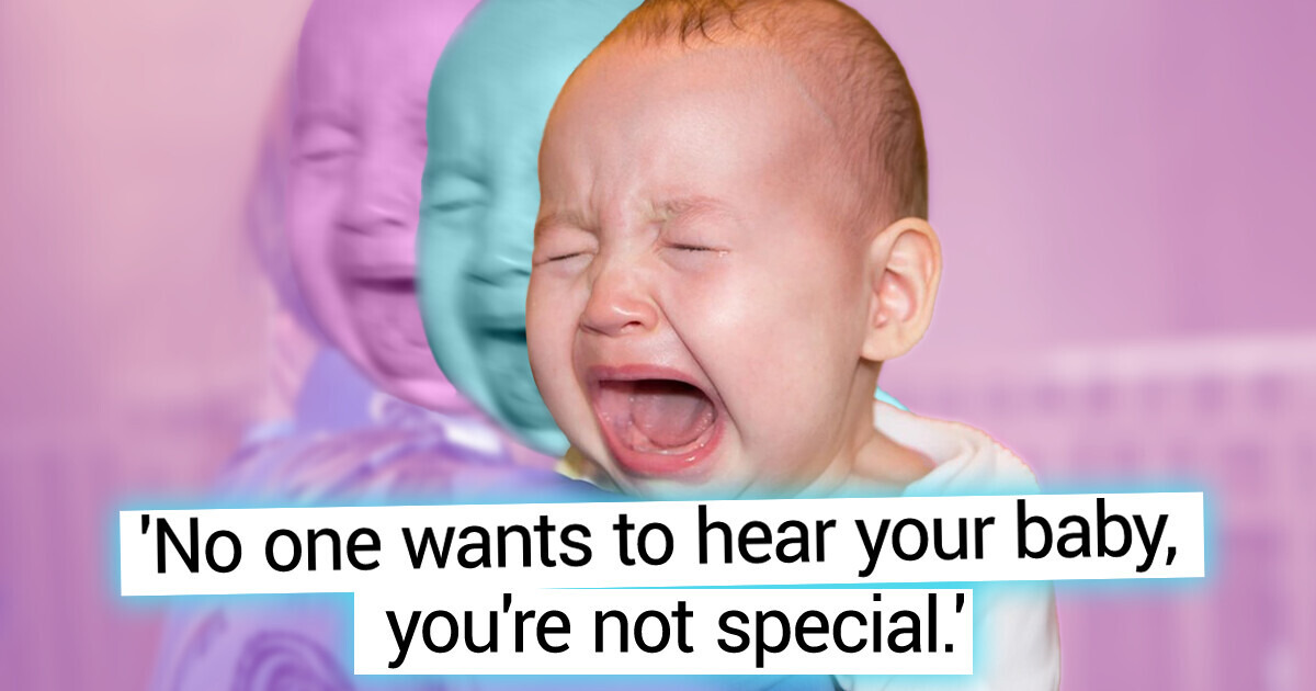 “No One Wants to Hear Your Baby, You’re Not Special”, Man Yells at Mom ...