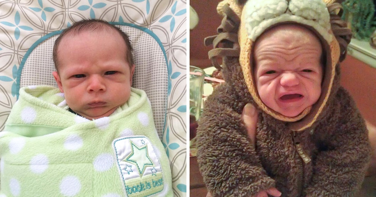 20+ Babies That Prove Benjamin Button Could Be A True Story / Now I've ...