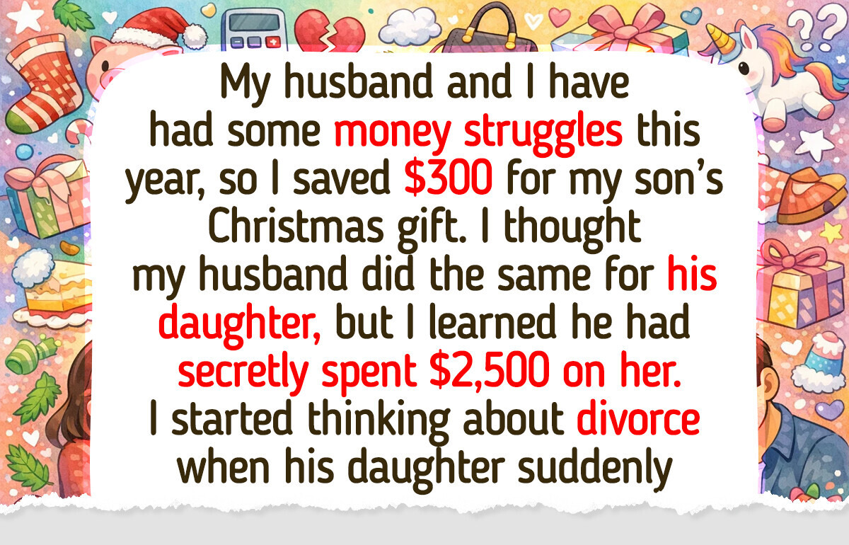 I Was Ready to Divorce My Husband After He Secretly Spoiled His Daughter — Until I Learned the Truth