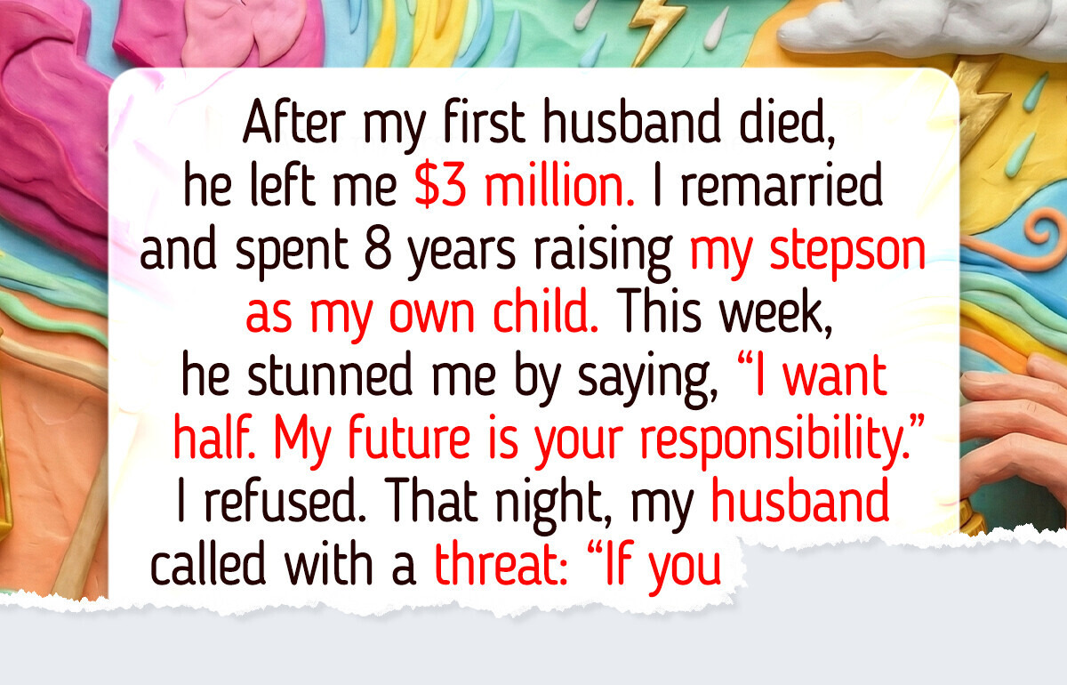 I Refused to Split My Inheritance With My Stepson — and It Backfired Harshly