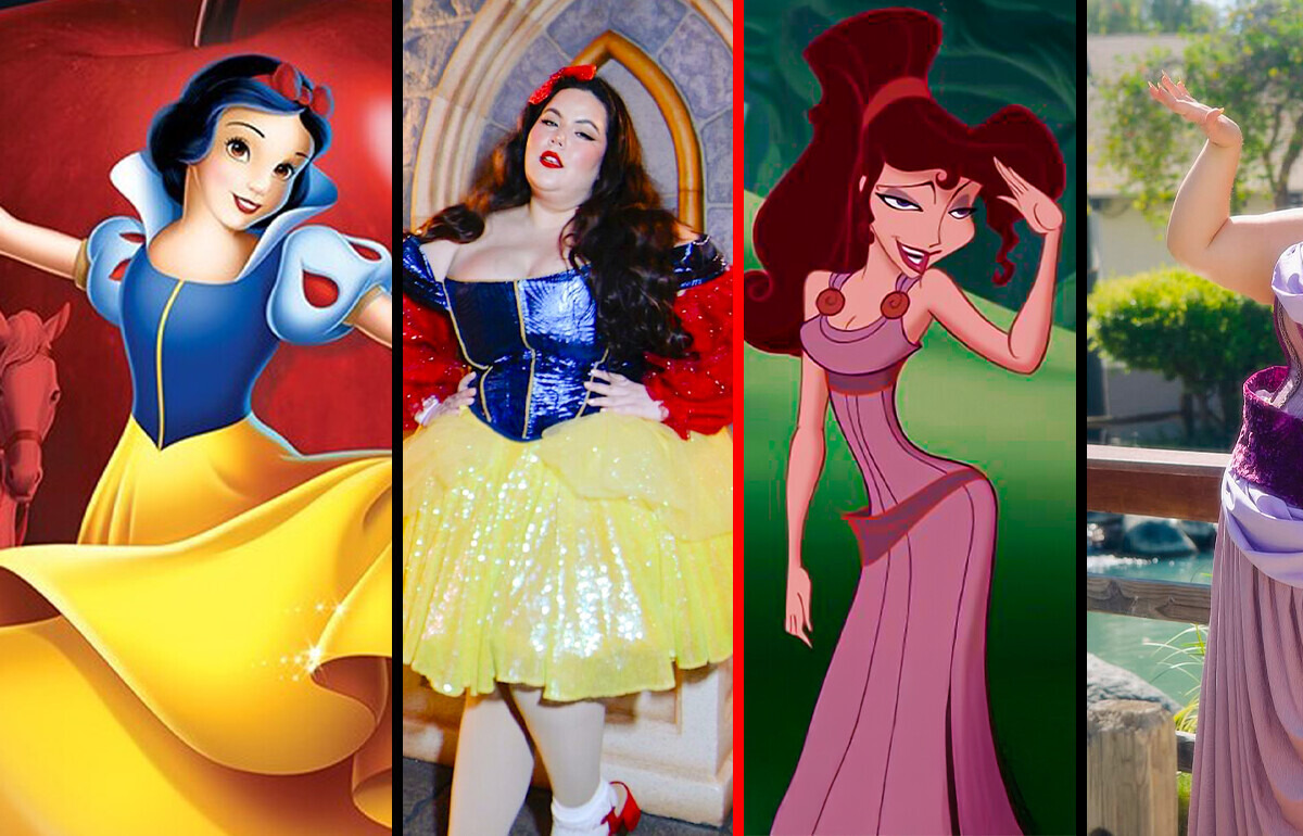 A Plus-Size Artist's Bold Disney Redesigns Are Changing How We See Beauty