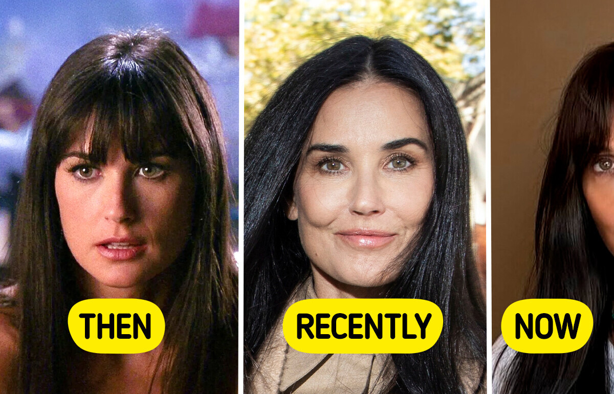 Demi Moore’s New Bangs Leave Fans Speechless