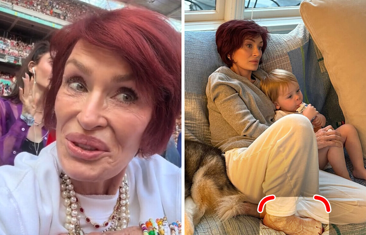 Sharon Osbourne Shares Heartfelt Photo with Her Grandson, But One Detail Sparks Controversy Sharon Osbourne Shares Heartfelt Photo with Her Grandson, But One Detail Sparks Controversy