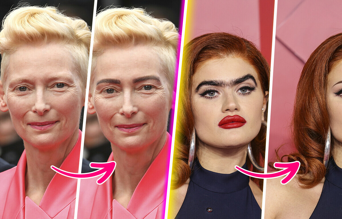 We Imagined 12 Celebrities With Totally Different Eyebrows — and the Results Are Striking We Imagined 12 Celebrities With Totally Different Eyebrows — and the Results Are Striking