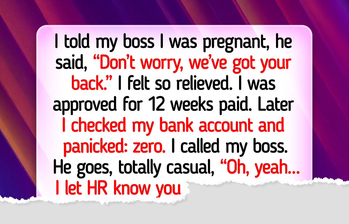 My Maternity Leave Was Approved... Until I Realized What My Boss Really Planned