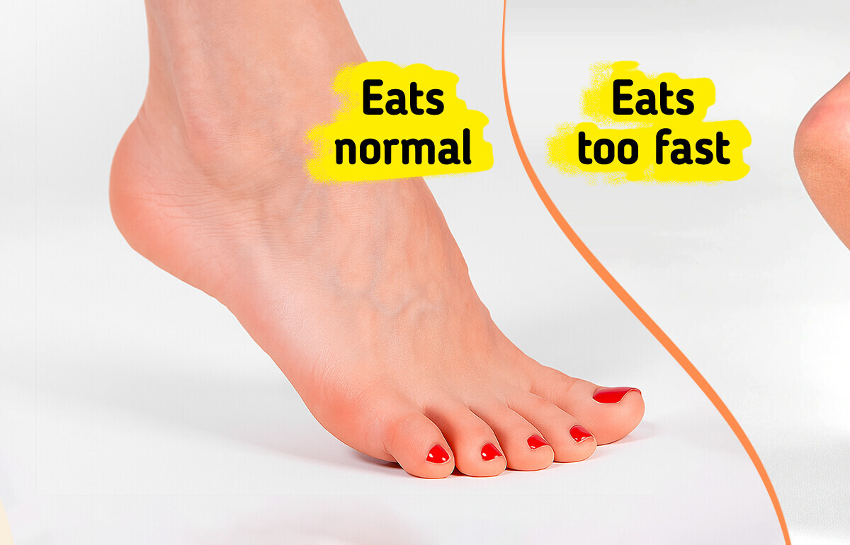 Discover These 7 Body Signs That Reveal You’re Eating Too Fast
