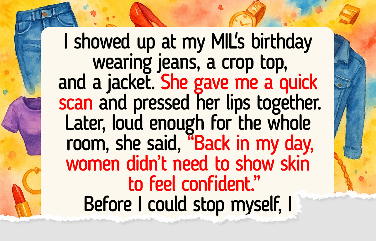 My MIL Said I Dress Too Revealing — What I Did Next Left Our Family Speechless
