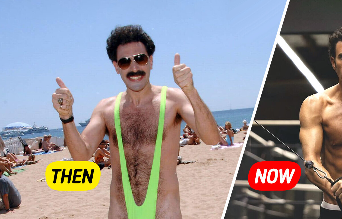“Is This AI?” Borat Star Sacha Baron Cohen’s Striking Body Transformation Leaves People Speechless