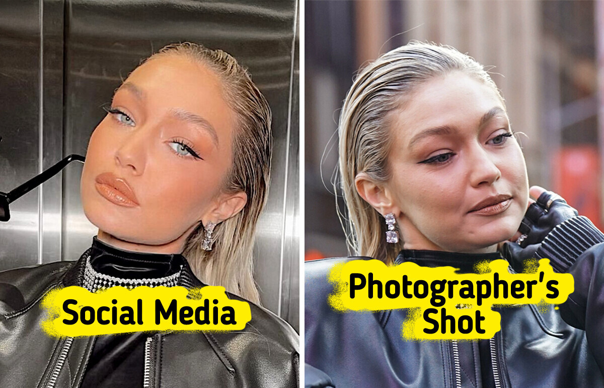 16 Celebrity Photos That Show the Huge Gap Between Instagram and Reality 16 Celebrity Photos That Show the Huge Gap Between Instagram and Reality