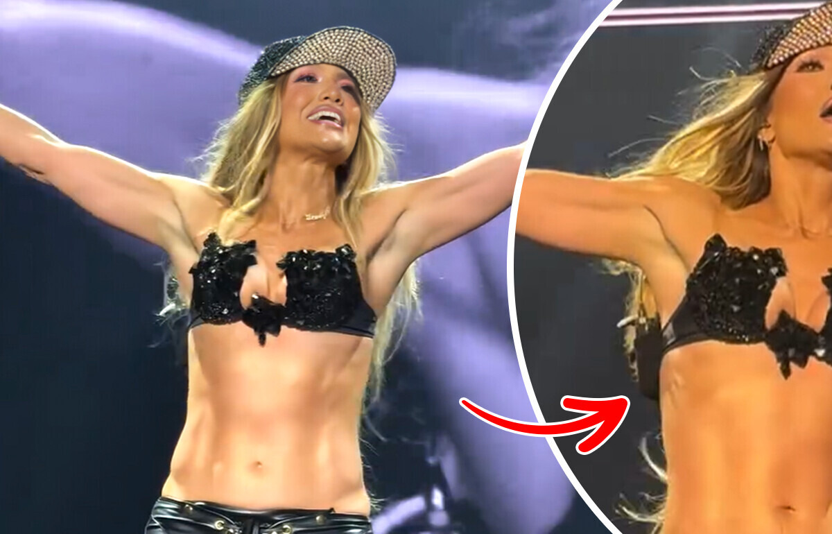 Jennifer Lopez Rocks a Tiny Bra — but One Detail Steals the Spotlight Jennifer Lopez Rocks a Tiny Bra — but One Detail Steals the Spotlight