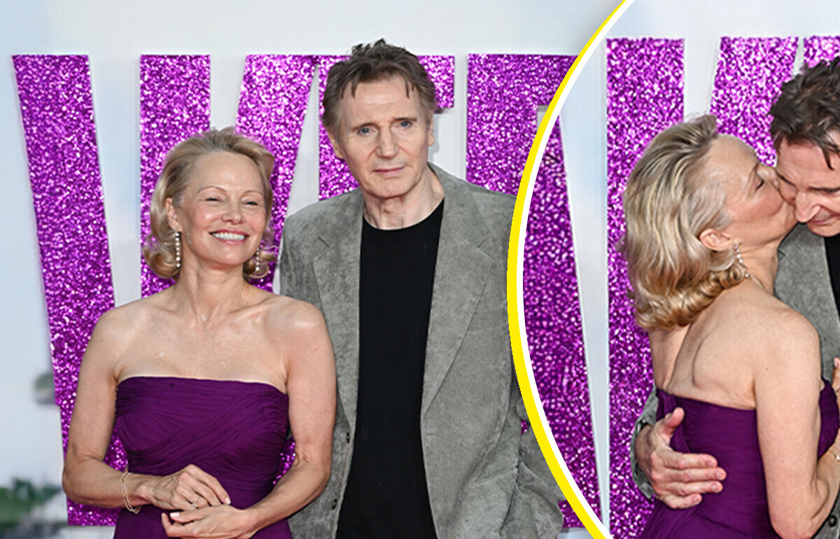 Pamela Anderson and Liam Neeson Can’t Keep Their Hands Off Each Other on the Red Carpet — And People Spot the Same Thing Pamela Anderson and Liam Neeson Can’t Keep Their Hands Off Each Other on the Red Carpet — And People Spot the Same Thing