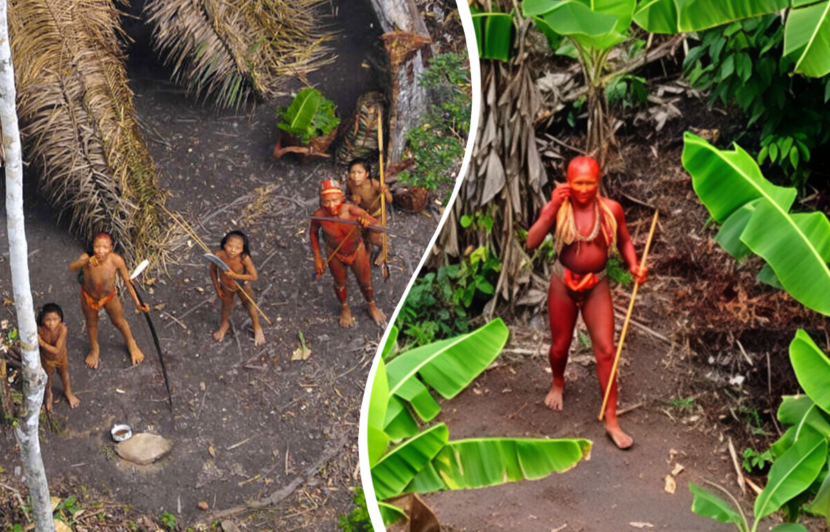 Rare Drone Shots Reveal Remote Tribes Completely Detached from the Modern World Rare Drone Shots Reveal Remote Tribes Completely Detached from the Modern World