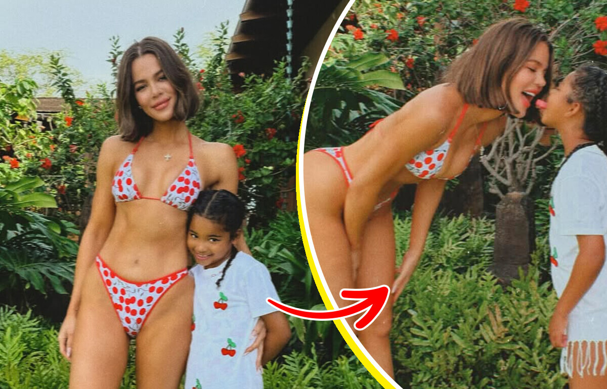Khloé Kardashian Shares Sultry Bikini Photos — but One Detail Sparks Heated Controversy
