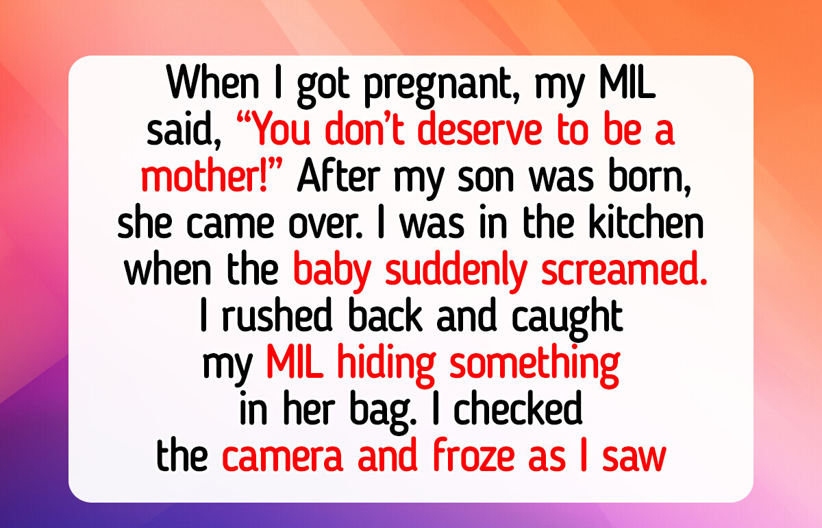I Refuse to Let My MIL See My Baby — What She Did Is Absolutely Disgusting