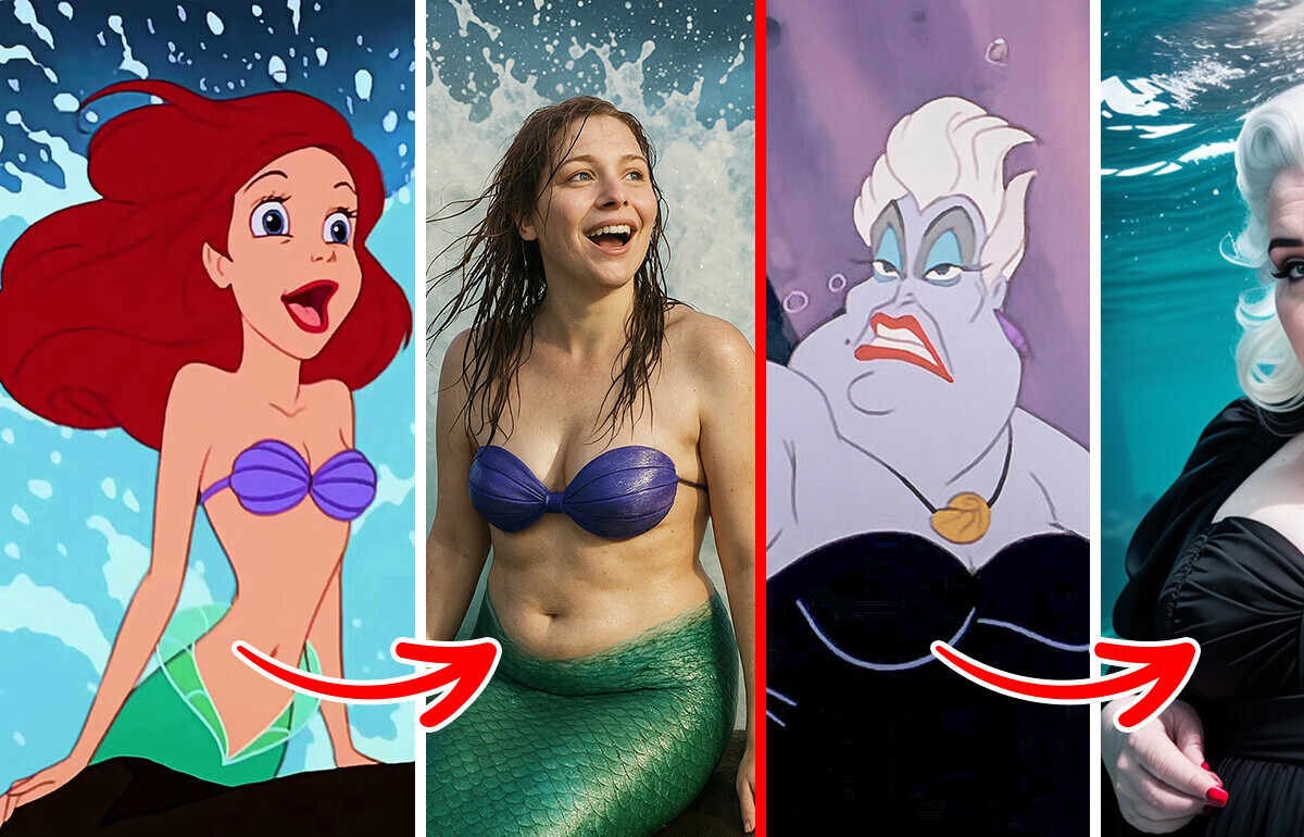 Artist Recreates Disney Characters With Real Bodies — and the Results Are Truly Striking Artist Recreates Disney Characters With Real Bodies — and the Results Are Truly Striking