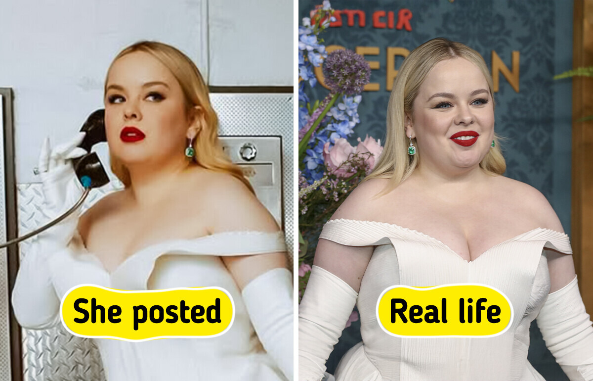 13 Celebrity Photos Revealing the Stark Contrast Between Social Media and Reality