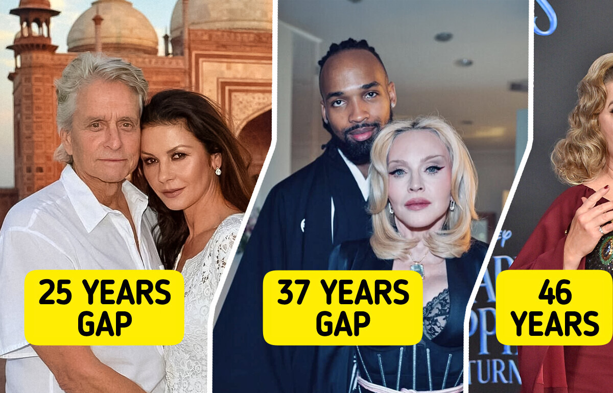 12 Couples Who Prove That Age Gaps Can’t Stop True Happiness