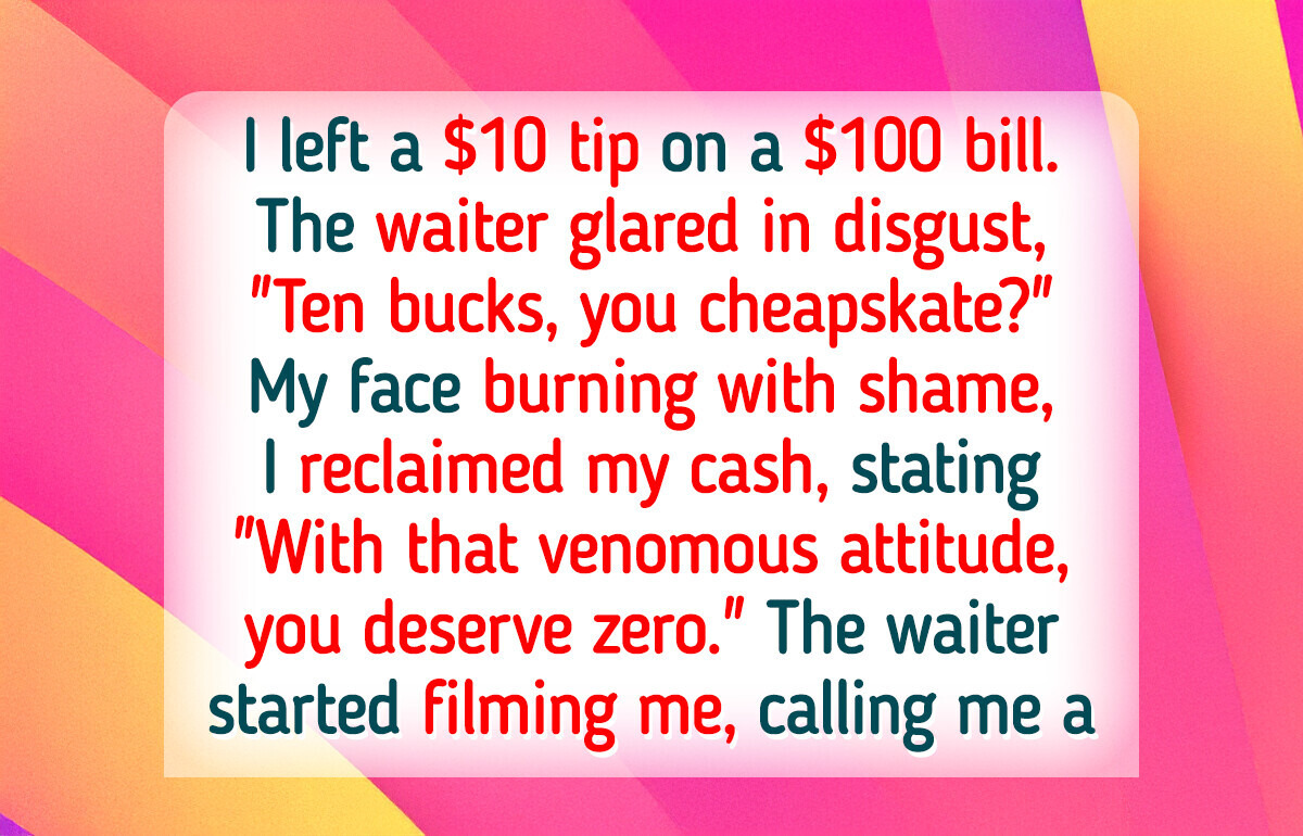 The Waiter Humiliated Me in Front of Everyone So I Fought Back The Waiter Humiliated Me in Front of Everyone So I Fought Back