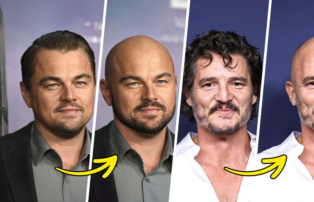 We Imagined 14 Celebrities Bald — And the Results Are Really Impressive We Imagined 14 Celebrities Bald — And the Results Are Really Impressive