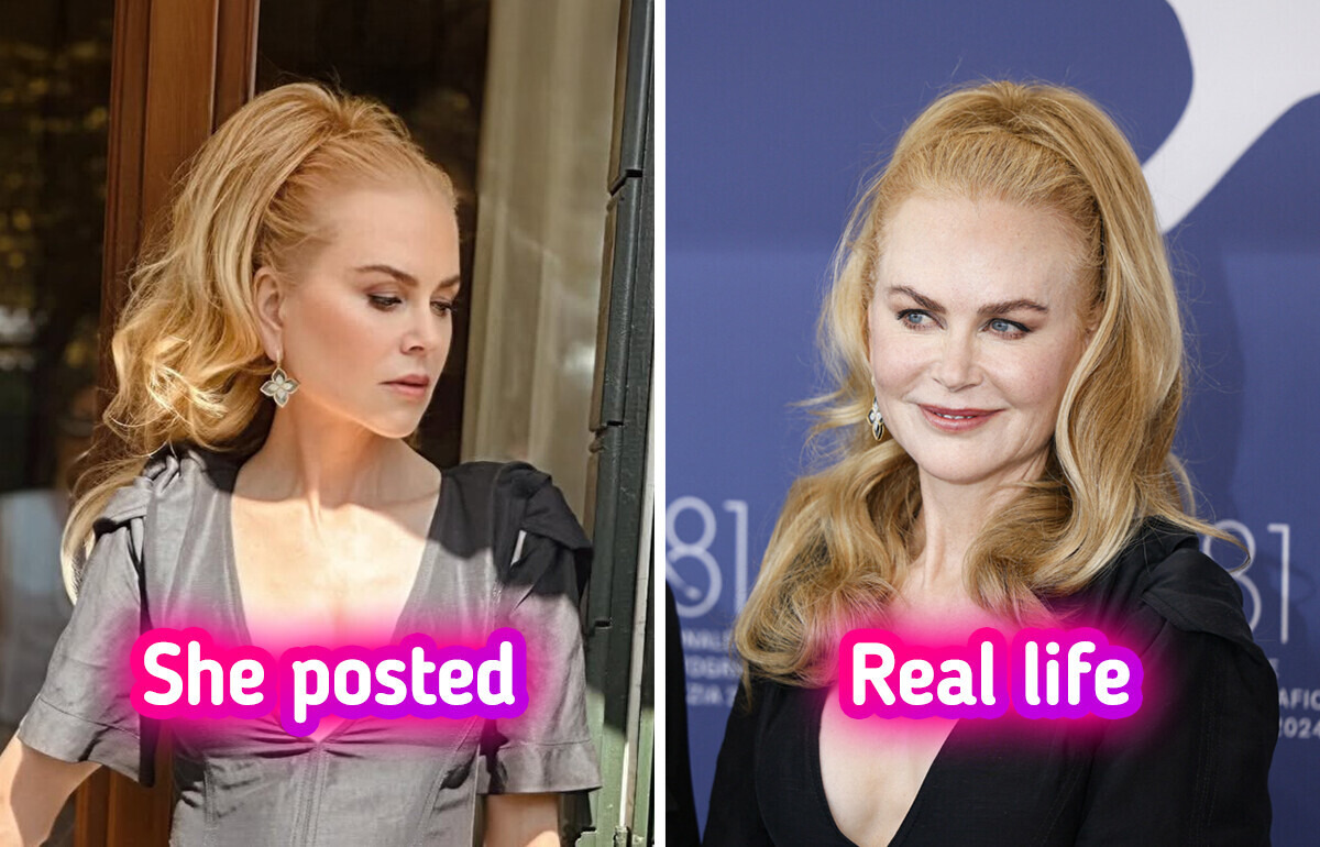 14 Celebrity Photos That Reveal the Drastic Difference Between Social Media and Reality 14 Celebrity Photos That Reveal the Drastic Difference Between Social Media and Reality