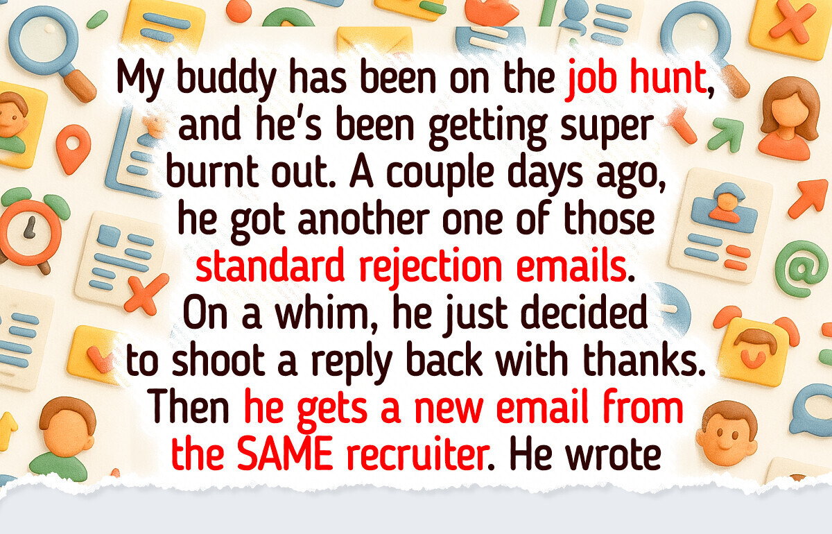 My Friend Replied to a Rejection Email — What Happened Next Shocked Everyone
