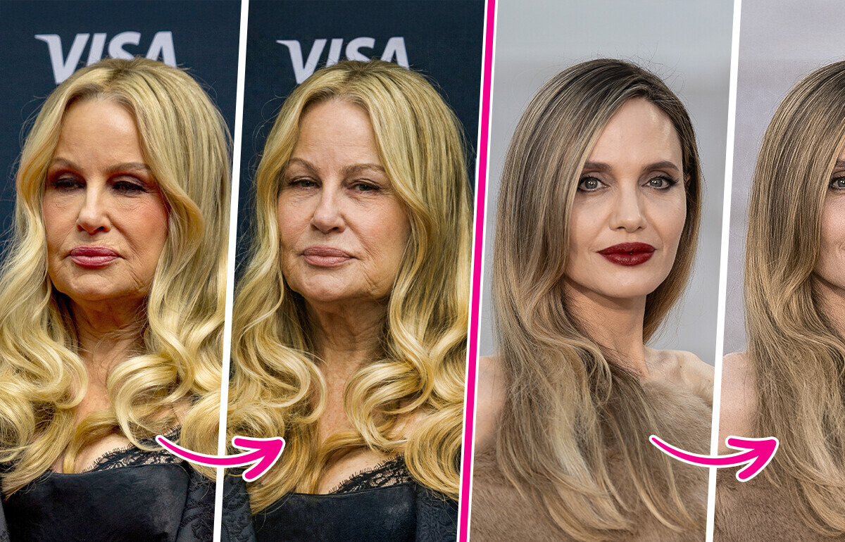 We Reimagined 13 Stars With No Makeup on the Red Carpet — and the Results Are Eye-Catching