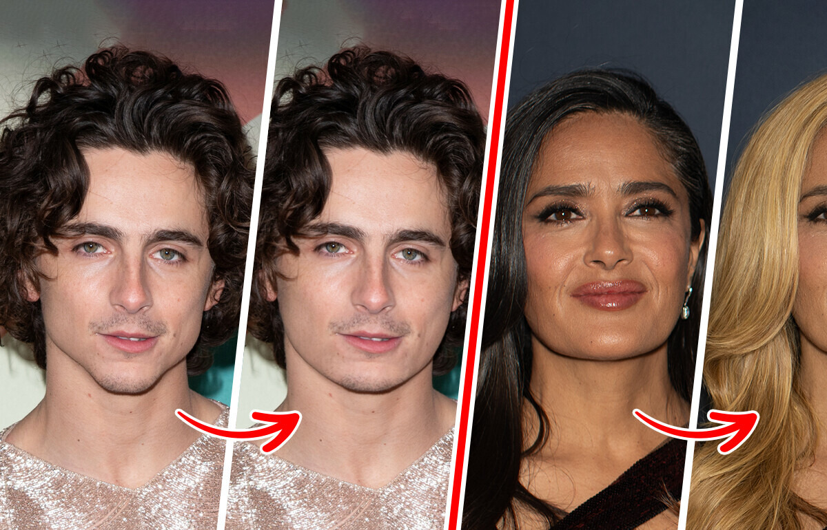 We Reimagined 10 Celebrities Without Their Trademark Traits — and the Results Are Truly Intriguing We Reimagined 10 Celebrities Without Their Trademark Traits — and the Results Are Truly Intriguing